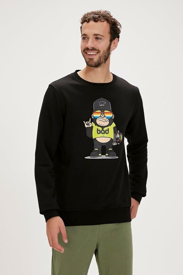 BAD BEAR ERKEK FUNKY CREWNECK 23.02.12.014