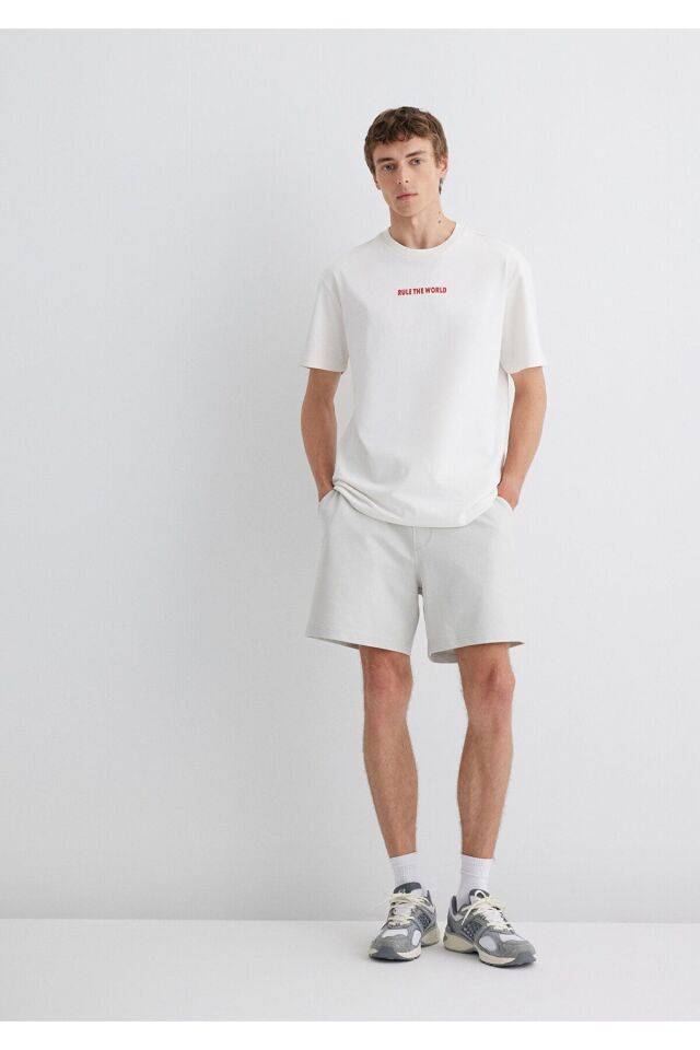 MAVİ ERKEK ŞORT Pus Gri 0410257-70080