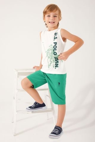 U.S. POLO ASSN. ERKEK ÇOCUK BERMUDA TAKIM US1302-4