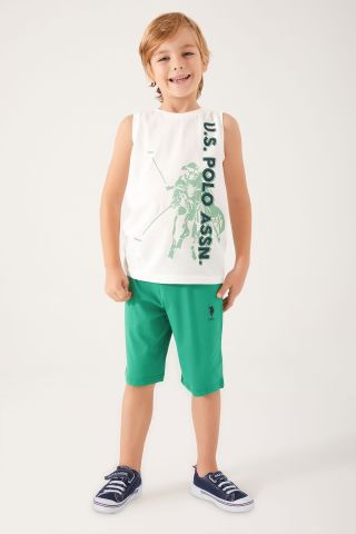 U.S. POLO ASSN. ERKEK ÇOCUK BERMUDA TAKIM US1302-4