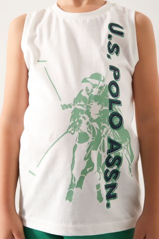 U.S. POLO ASSN. ERKEK ÇOCUK BERMUDA TAKIM US1302-4