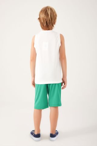 U.S. POLO ASSN. ERKEK ÇOCUK BERMUDA TAKIM US1302-4