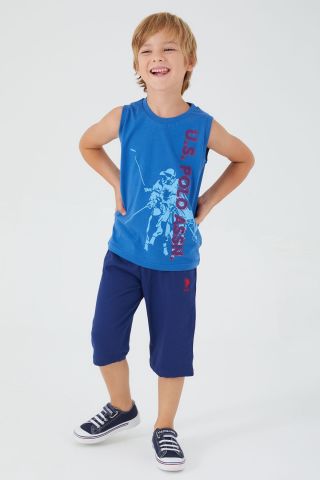 U.S. POLO ASSN. ERKEK ÇOCUK BERMUDA TAKIM US1302-4