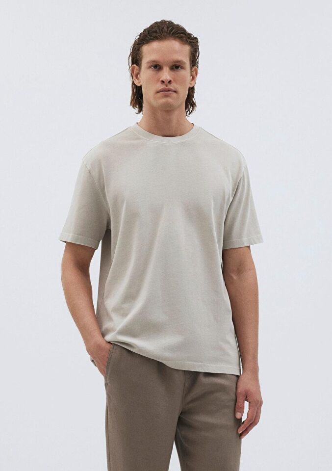 MAVİ ERKEK KISA KOL TİŞÖRT Ay Taşı Beji 0612148-70144