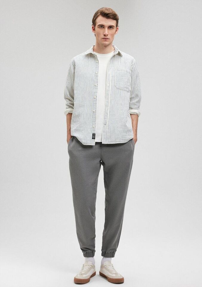 MAVİ ERKEK BELİ LASTİKLİ PANTOLON Nil Yeşili 0010078-70132