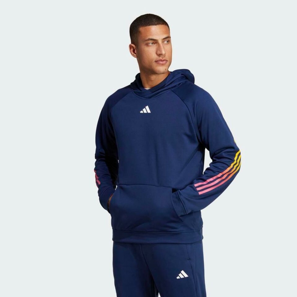 ADİDAS ERKEK SWEATSHİRT TI 3S HOODIE IC5494