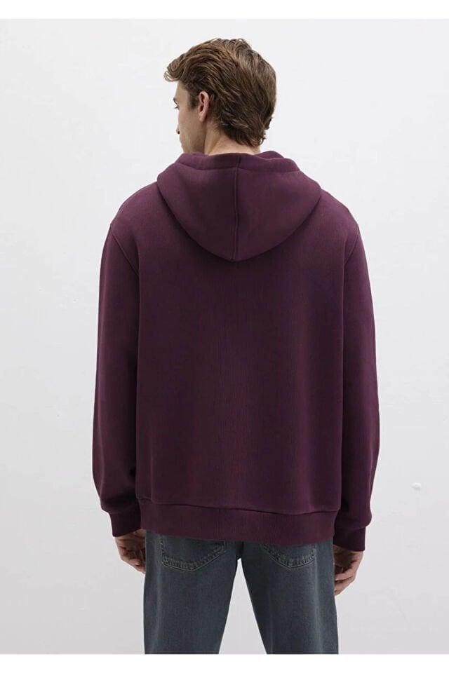 MAVİ ERKEK KAPÜŞONLU SWEATSHIRT Şarap Bordo 0S10473-70434