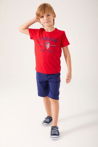 U.S. POLO ASSN. ERKEK ÇOCUK BERMUDA TAKIM US1303-4