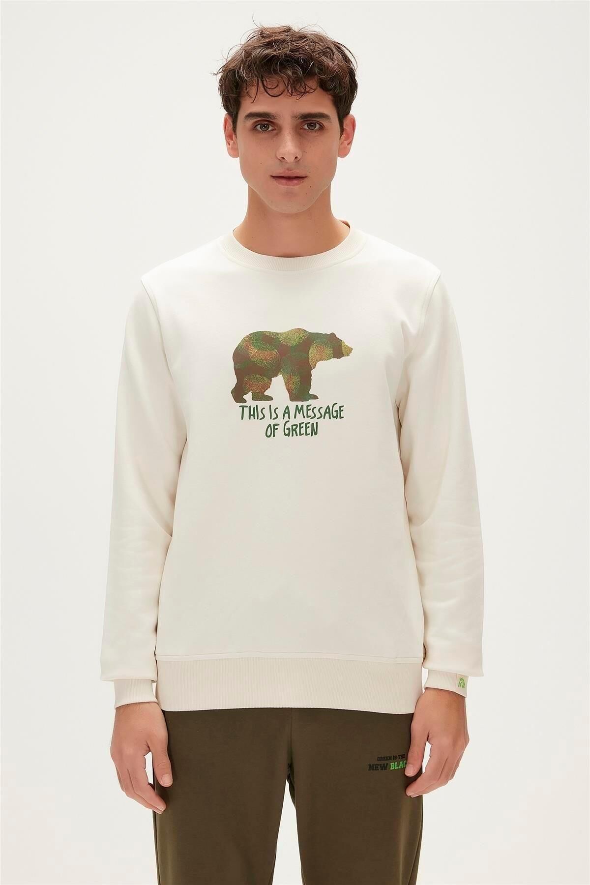 BAD BEAR ERKEK RE-FINGER CREWNECK 23.02.12.033