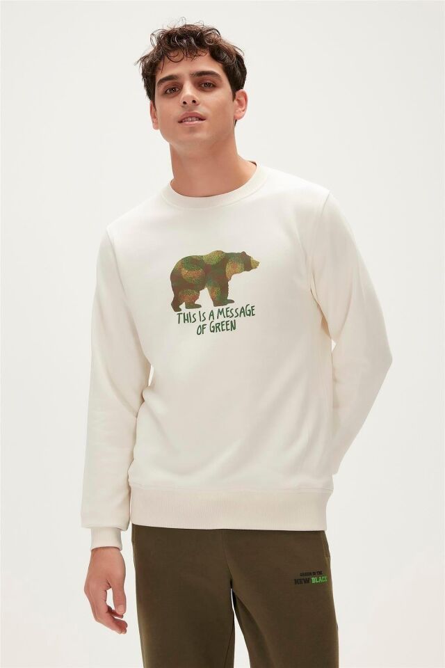 BAD BEAR ERKEK RE-FINGER CREWNECK 23.02.12.033