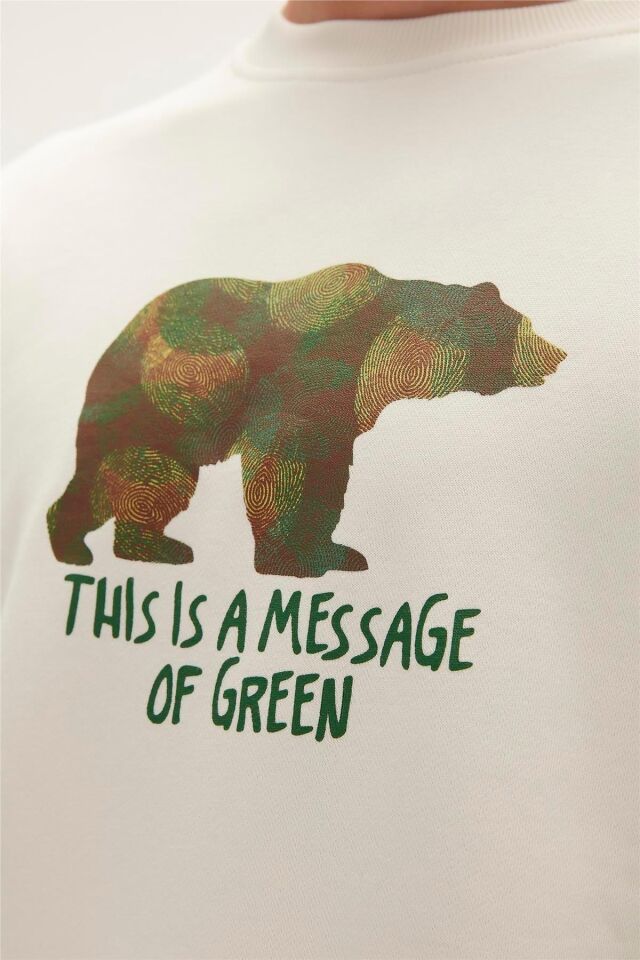 BAD BEAR ERKEK RE-FINGER CREWNECK 23.02.12.033