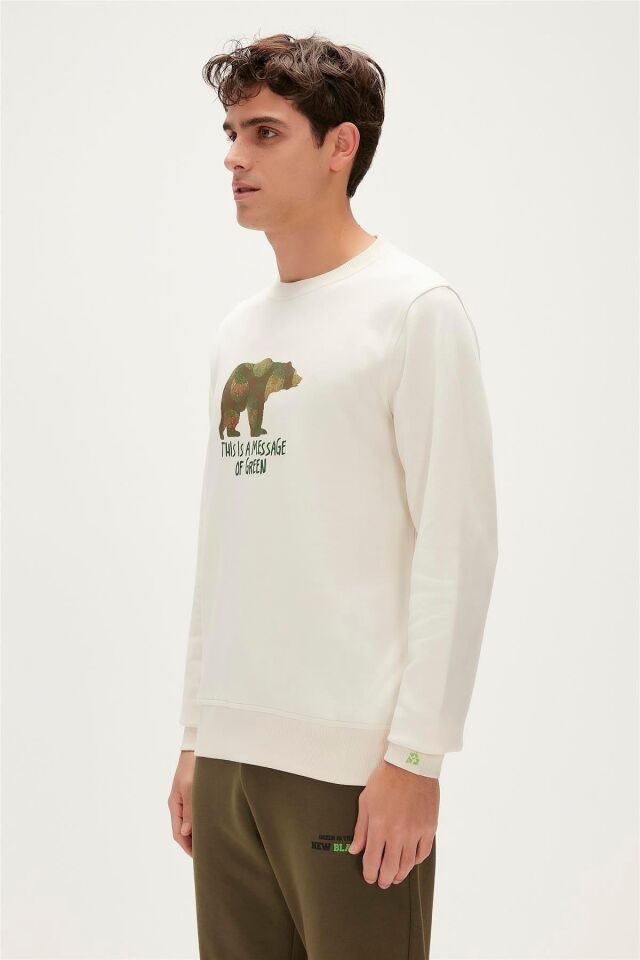 BAD BEAR ERKEK RE-FINGER CREWNECK 23.02.12.033