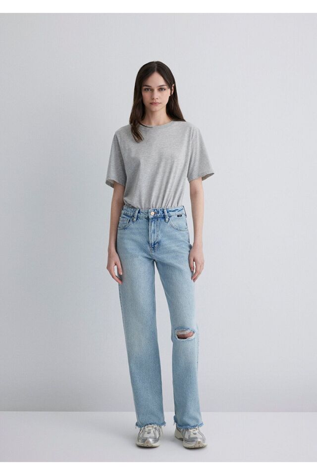 MAVİ KADIN BARCELONA Lt Brushed College 101047-89198