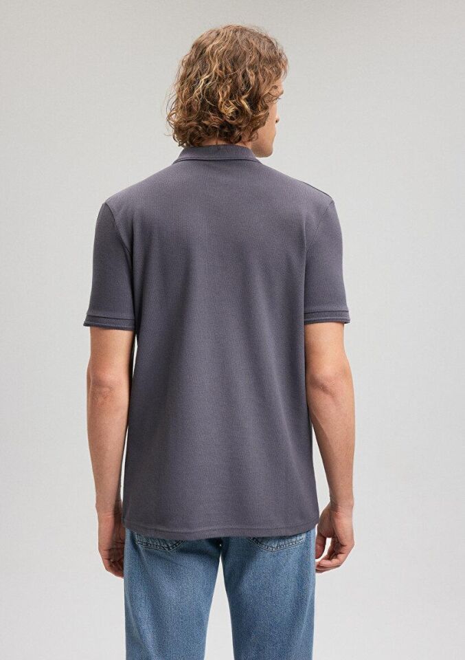 MAVİ ERKEK POLO TİŞÖRT Derin Antrasit 064946-80932