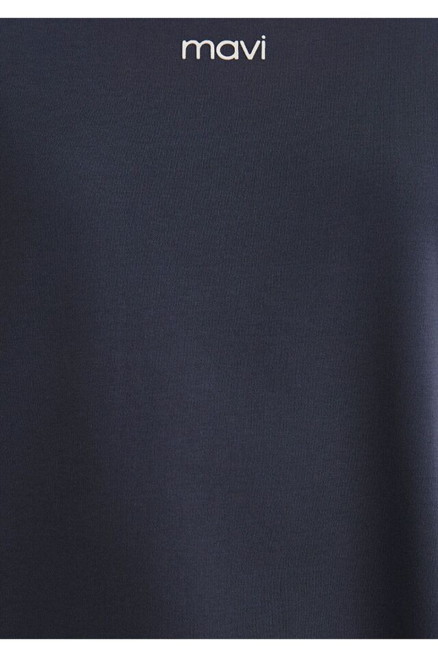 MAVİ KADIN LOGO T-SHIRT GECE MAVİSİ 1612829-85315
