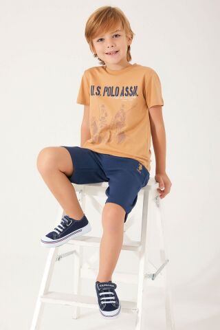 U.S. POLO ASSN. ERKEK ÇOCUK BERMUDA TAKIM US1306-4
