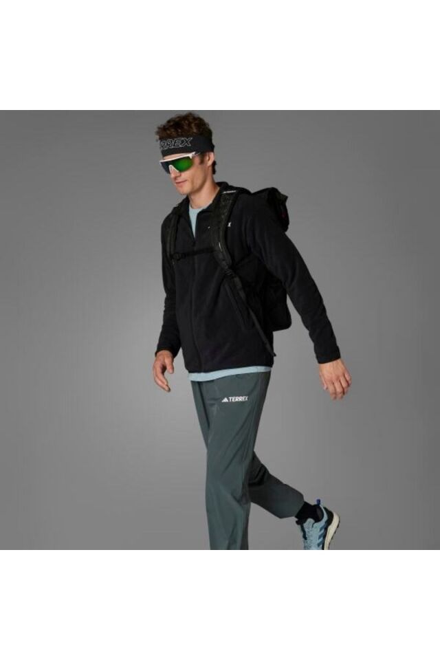 ADİDAS ERKEK FERMUARLI ÜST MT ESS FZ FL JP0795 S - SİYAH