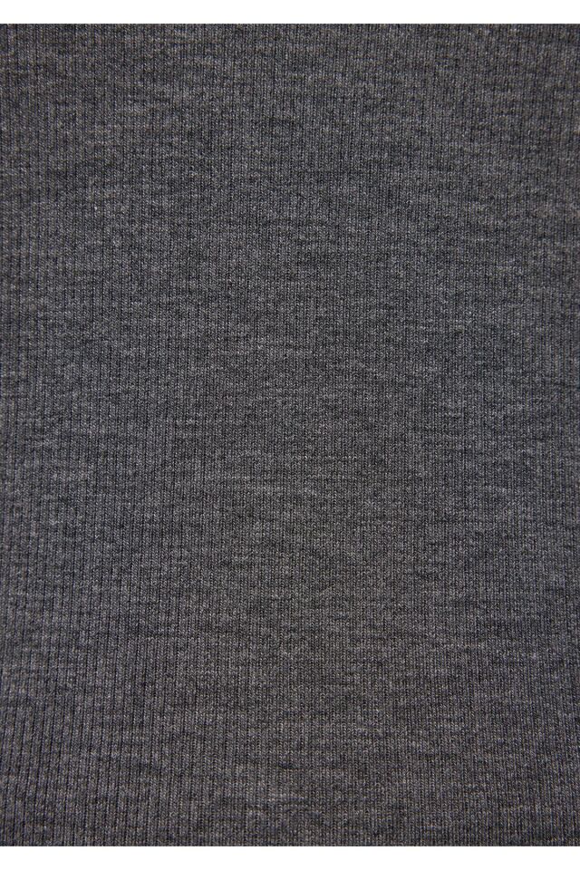 MAVİ KADIN UZUN KOLLU BASIC Gri Melanj 1612817-83096