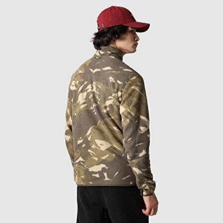 THE NORTH FACE ERKEK SWEATSHIRT M 100 GLACIER FULL ZIP - EU NF0A5IHQ94Y1