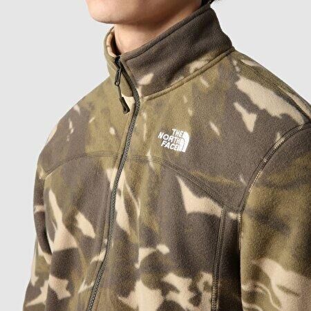 THE NORTH FACE ERKEK SWEATSHIRT M 100 GLACIER FULL ZIP - EU NF0A5IHQ94Y1