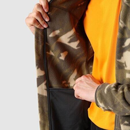 THE NORTH FACE ERKEK SWEATSHIRT M 100 GLACIER FULL ZIP - EU NF0A5IHQ94Y1