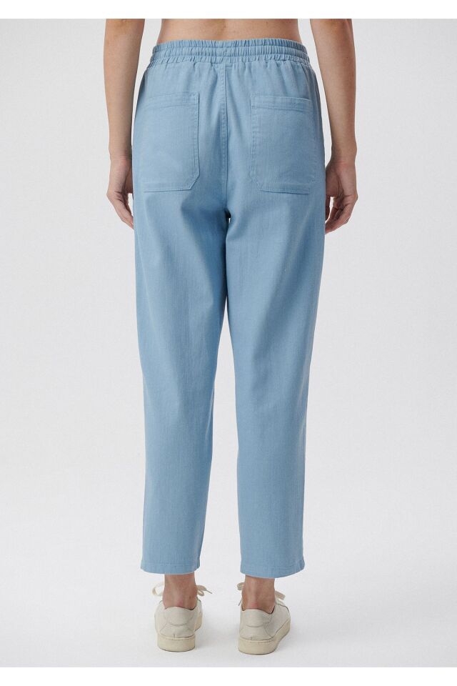 MAVİ KADIN KADIN DOKUMA PANTOLON Koyu Gri 1010397-35170