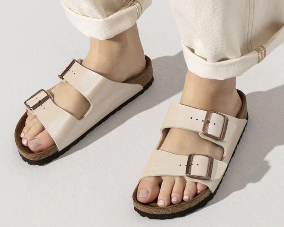 BİRKENSTOCK UNISEX ARIZONA BF GRACEFUL TERLİK 1009921 38 - BEYAZ