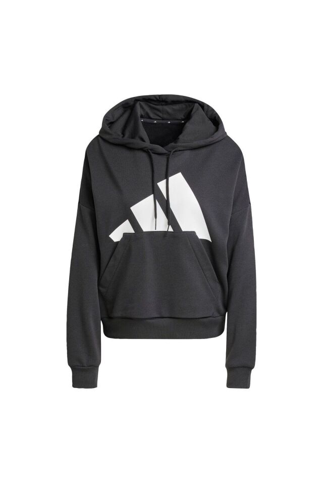 ADİDAS KADIN KAPÜŞONLU SWEATSHIRT W BL FT HD JN1845 S - SİYAH