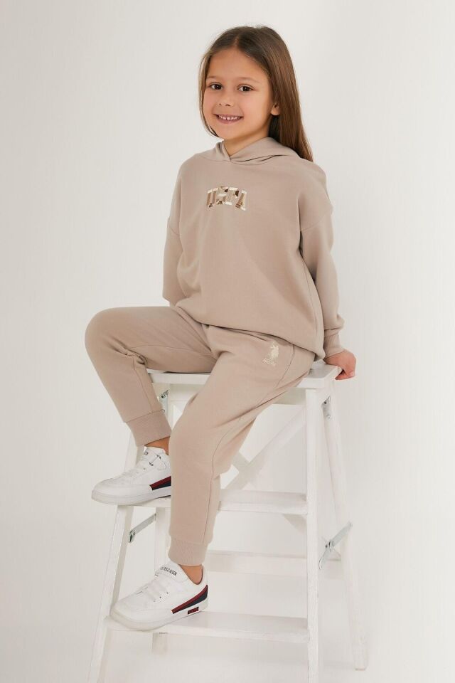 U.S. POLO ASSN. KIZ GARSON EŞOFMAN TAKIMI US1662-G