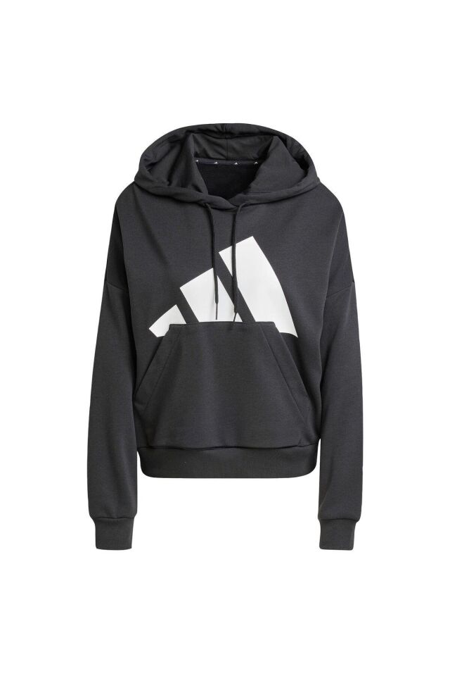 ADİDAS KADIN KAPÜŞONLU SWEATSHIRT W BL FT HD JN1845 XS - SİYAH