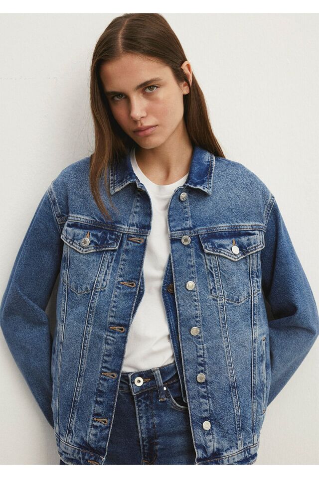 MAVİ KADIN KARLA Mid Blue 90s 110154-30868