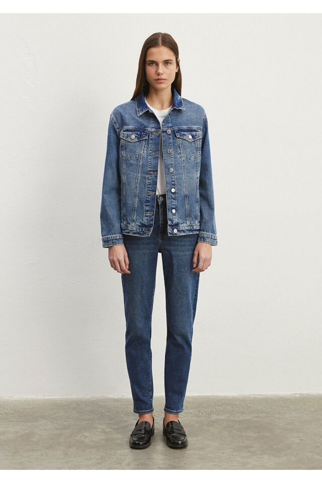 MAVİ KADIN KARLA Mid Blue 90s 110154-30868