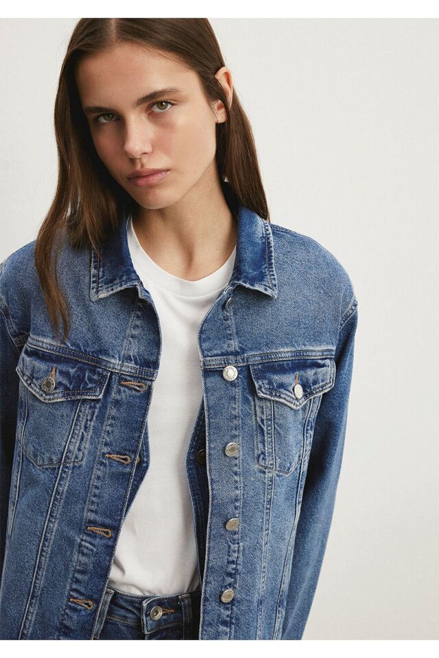 MAVİ KADIN KARLA Mid Blue 90s 110154-30868