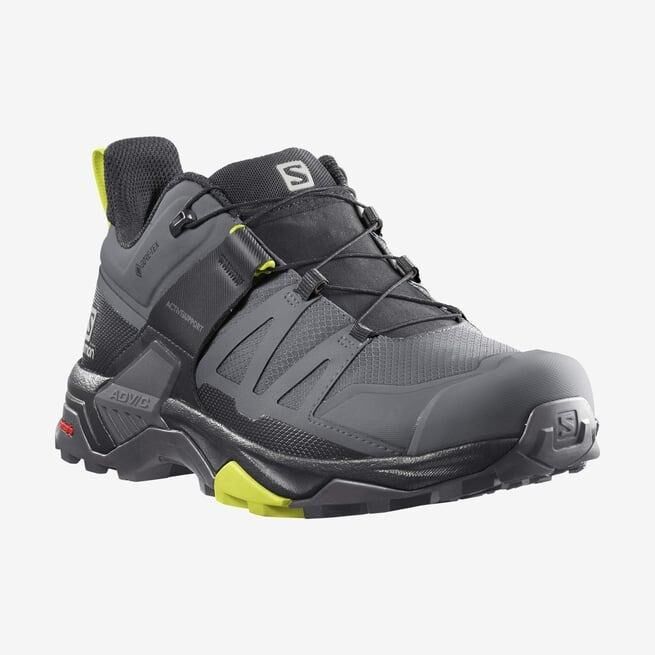 SALOMON ERKEK OUTDOOR AYAKKABI X ULTRA 4 GTX L41622900 GRİ - 42