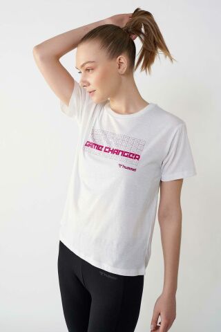 HUMMEL KADIN KISA KOL T-SHIRT KASANDRA T-SHIRT S/S 911421