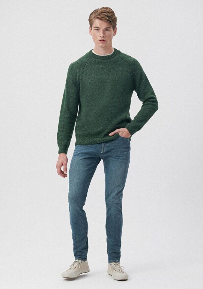 MAVİ ERKEK JAMES Mystic Blue Mavi Premium 0042485195 MAVİ - 32/32