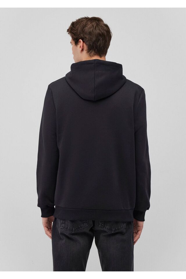 MAVİ ERKEK MAVİ BASKILI SWEATSHIRT Siyah 0610941-900