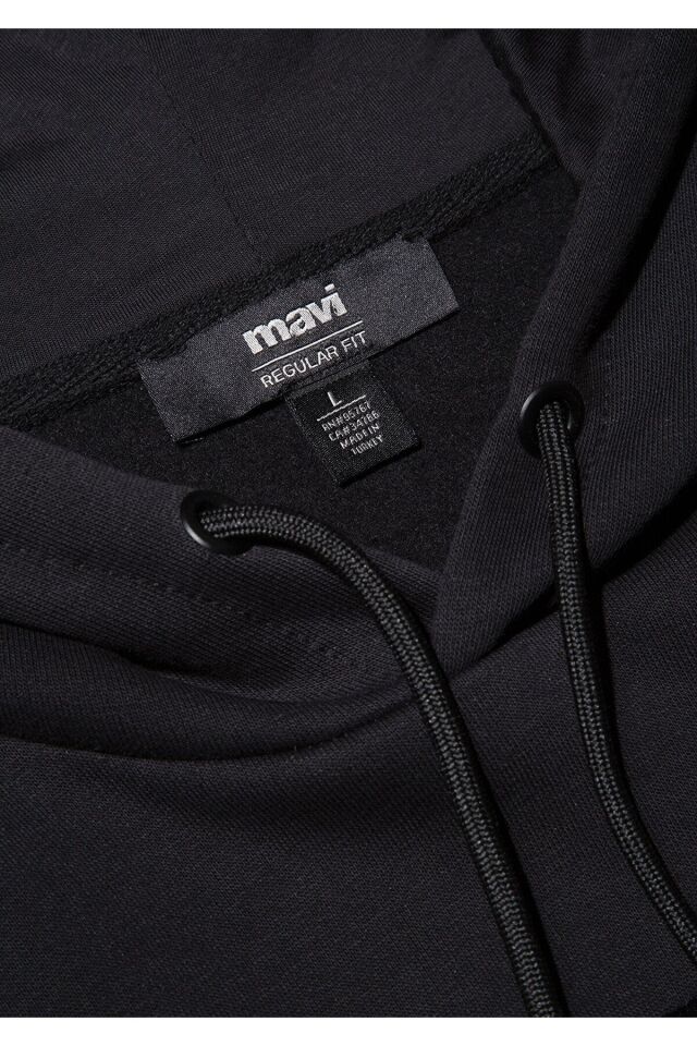 MAVİ ERKEK MAVİ BASKILI SWEATSHIRT Siyah 0610941-900