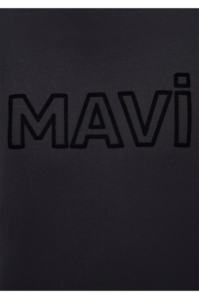 MAVİ ERKEK MAVİ BASKILI SWEATSHIRT Siyah 0610941-900