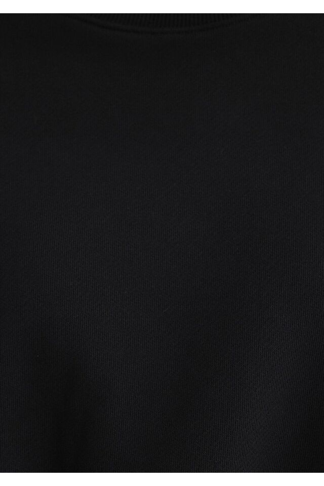 MAVİ KADIN BISIKLET YAKA SWEATSHIRT Siyah 1S10307-900