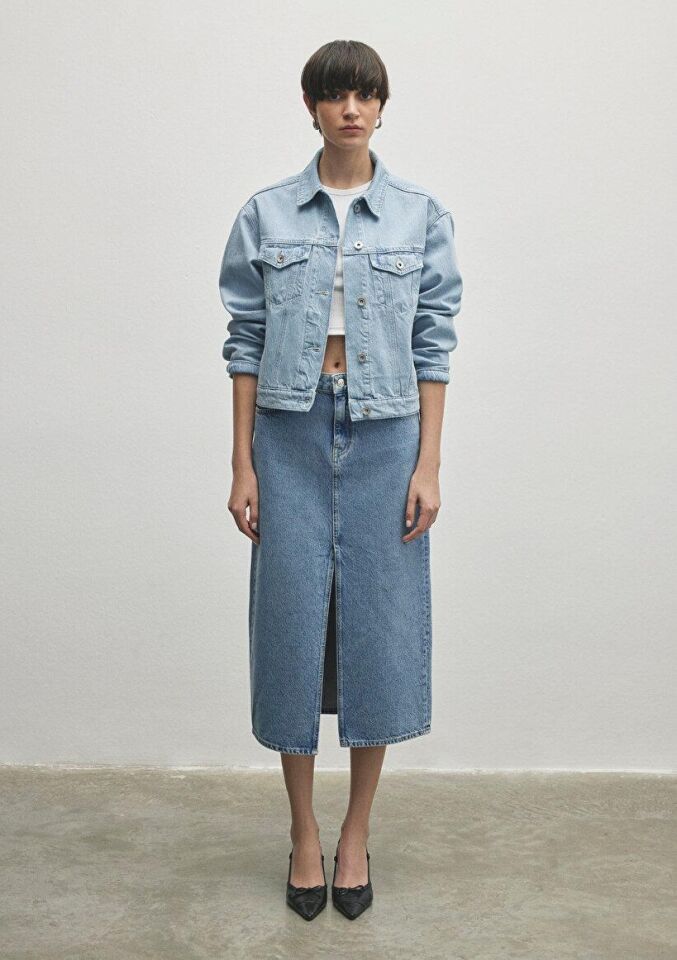 MAVİ KADIN MARIN  Lt Blue Mavi Premium 1310371-86487