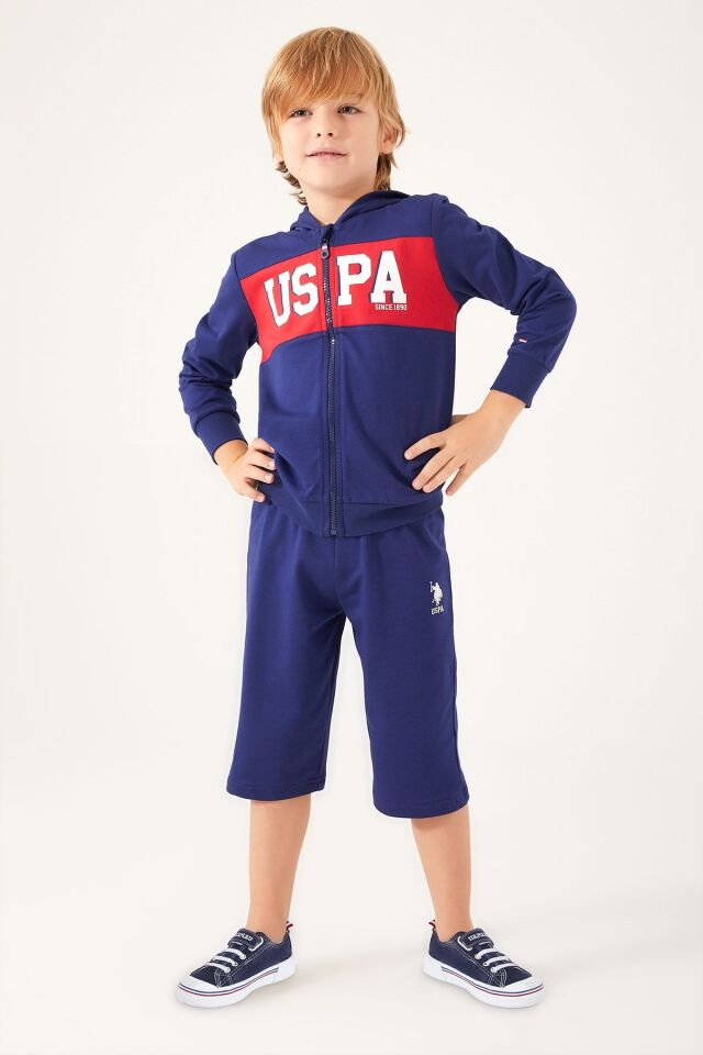 U.S. POLO ASSN. ERKEK GARSON BERMUDA TAKIM US1308-G