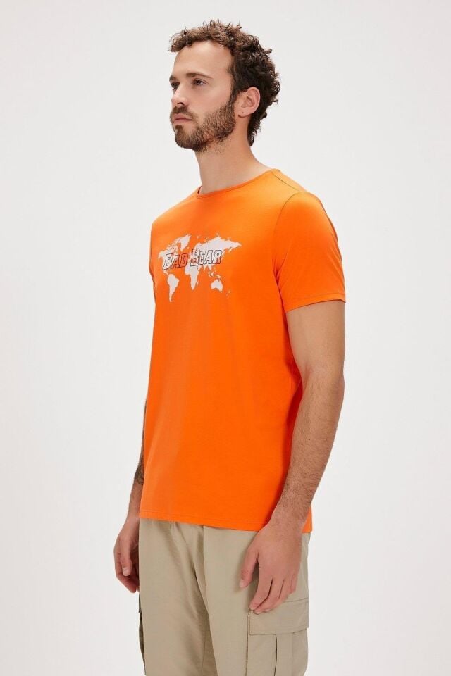 BAD BEAR ERKEK GLOBE T-SHIRT 24.01.07.030