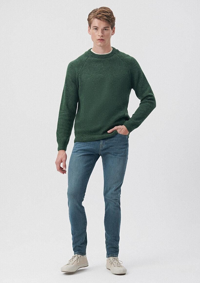 MAVİ ERKEK JAMES Mystic Blue Mavi Premium 0042485195 MAVİ - 34/32