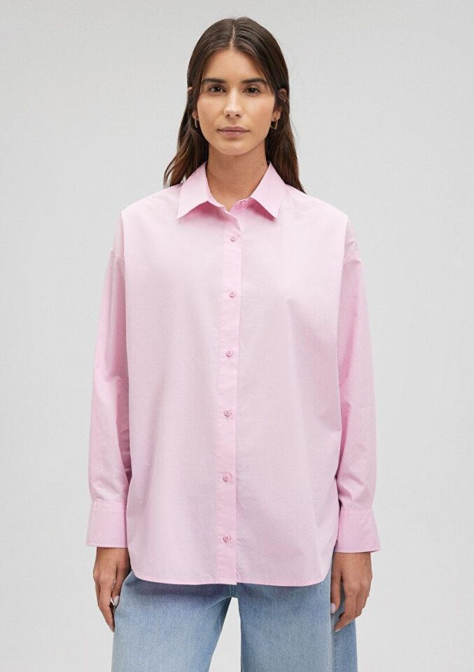 MAVİ KADIN UZUN KOL GÖMLEK Sweet Lilac 1210103-70973