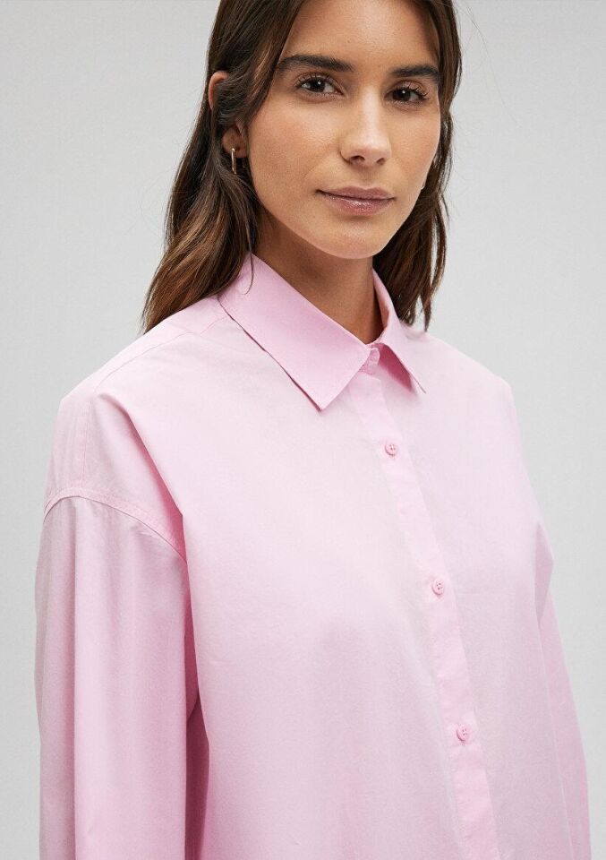 MAVİ KADIN UZUN KOL GÖMLEK Sweet Lilac 1210103-70973