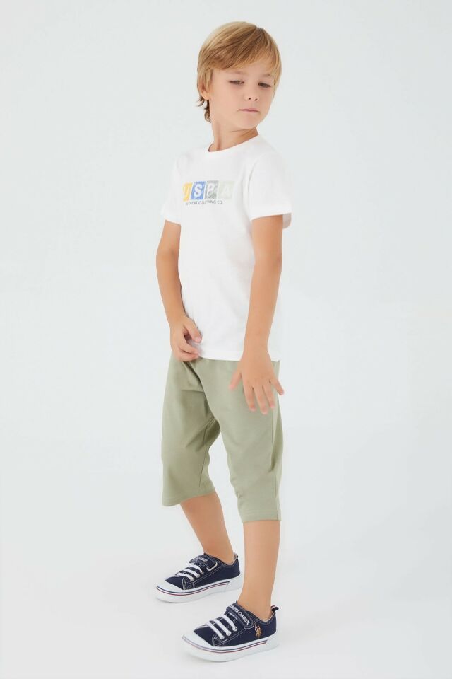 U.S. POLO ASSN. ERKEK ÇOCUK KAPRİ TAKIM US1312-4