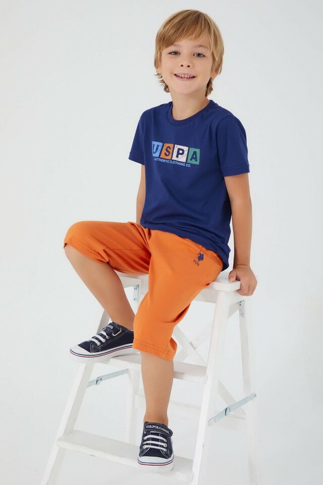 U.S. POLO ASSN. ERKEK ÇOCUK KAPRİ TAKIM US1312-4