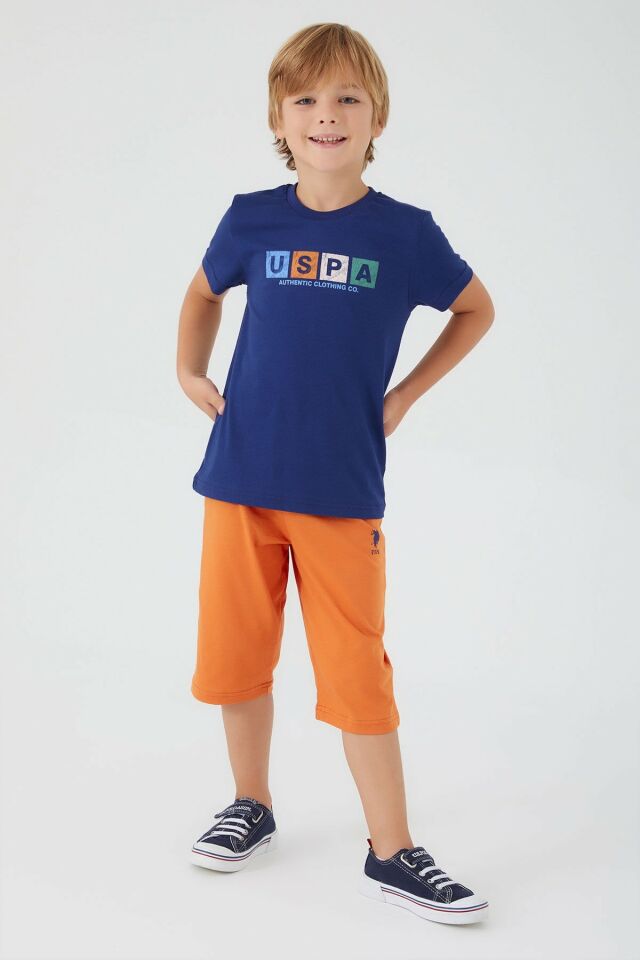 U.S. POLO ASSN. ERKEK ÇOCUK KAPRİ TAKIM US1312-4