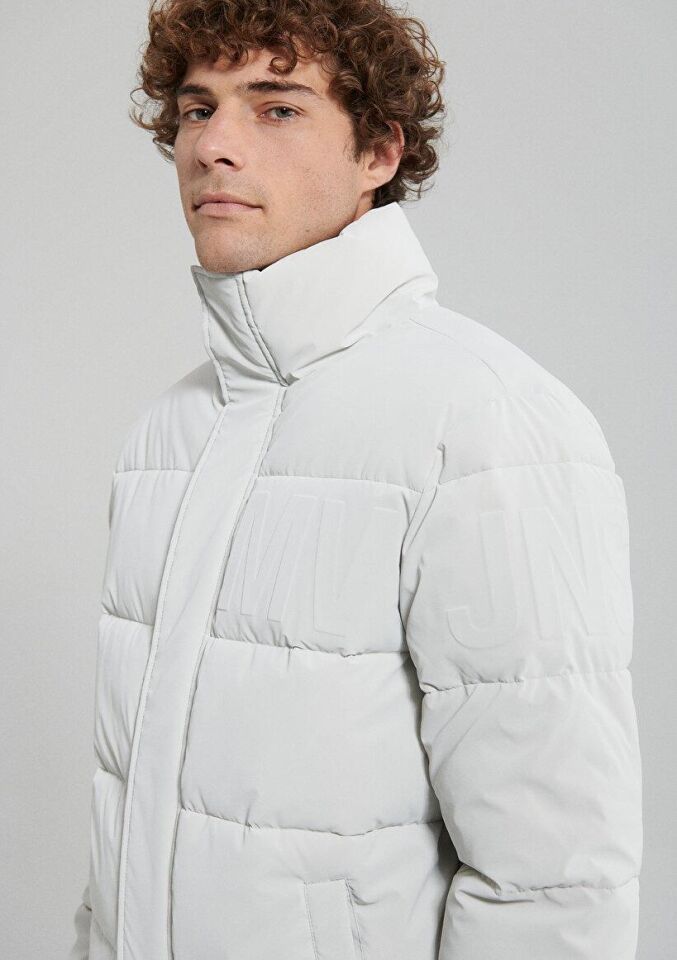 MAVİ ERKEK YÜKSEK YAKA CEKET Bulut Gri 0110139-83746 GRİ - XS